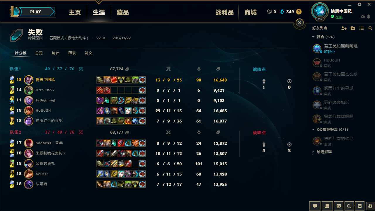 遇LOL毒瘤，思考人性